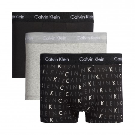 CALVIN KLEIN Textil Boxer Black-Grey Heather 0000U2664G-YKS