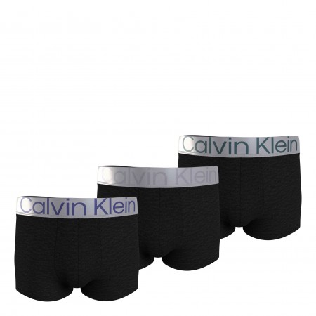 CALVIN KLEIN Textil Boxer Pack 3 Negro 000NB3130A-GID