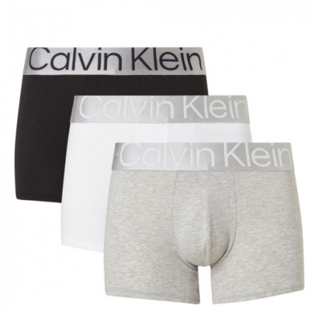 CALVIN KLEIN Textil Boxer Black-White-Grey Hea 000NB3130A-MPI