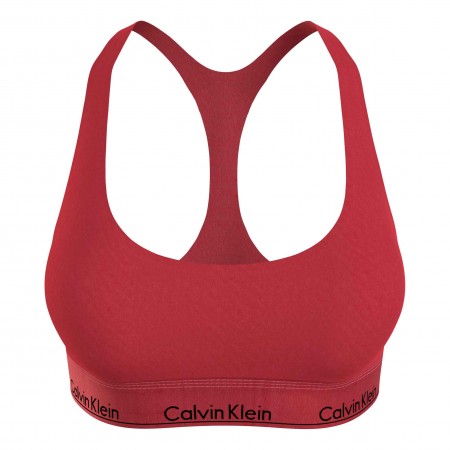 CALVIN KLEIN Textil Sujetador Rojo 000QF7445E-XAT