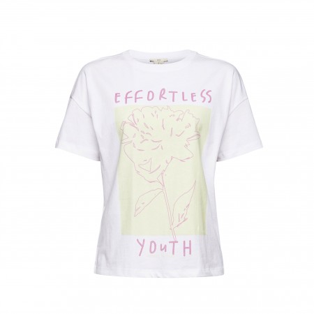 ESPRIT Textil Camiseta Estampada 052CC1K324-100