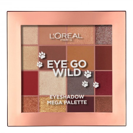 L'Oreal. Mega Palette Eye Go Wild