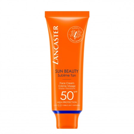 Sun Beauty Body. LANCASTER Face cream SPF50, 50ml