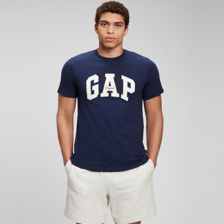 GAP Textil Camiseta con logo de GAP Marino 471777-105
