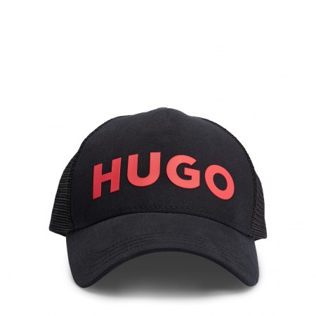 HUGO Textil Gorro Negro 50496217-001
