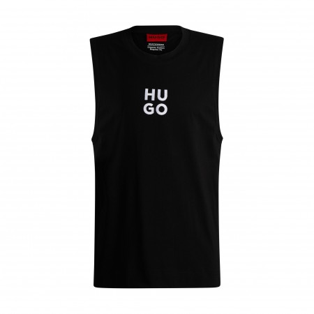 HUGO RED Textil Camiseta Negra 50510189-001
