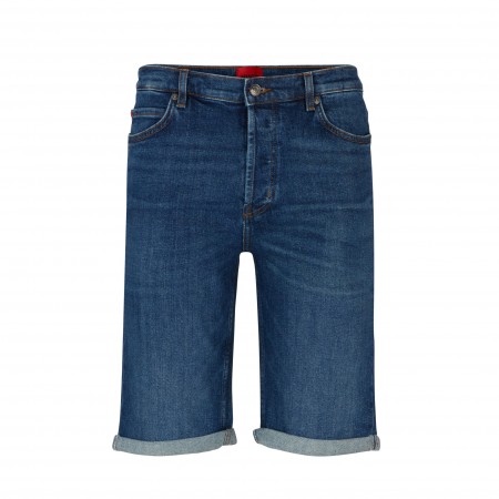HUGO RED Textil Shorts Azules 50511307-420