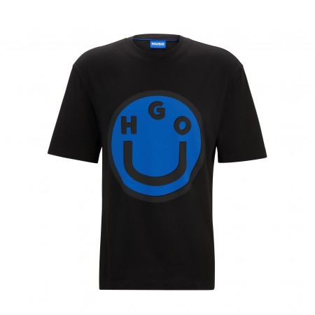 HUGO BLUE Textil Camiseta Negra 50513189-001