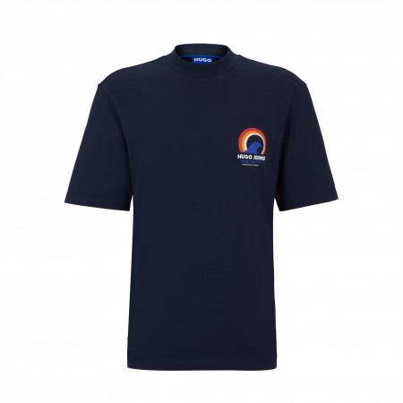 HUGO BLUE Textil Camiseta Marina 50513306-405