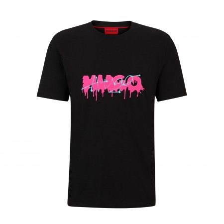 HUGO RED Textil Camiseta Negra 50515282-001