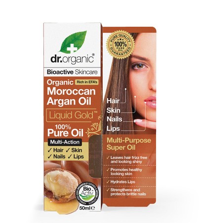 Argán Orgánico. DR ORGANIC Aceite de Argan Organico Puro 50ml