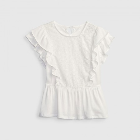 GAP Textil Camiseta Blanco 583600-002