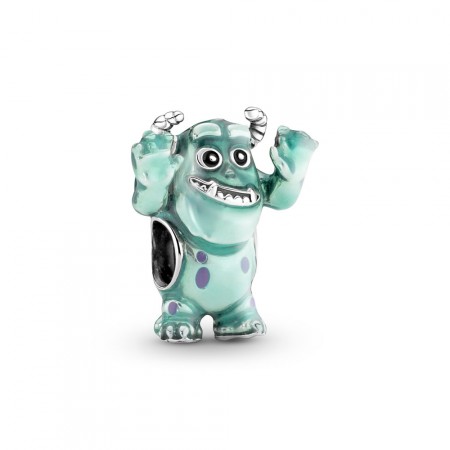 PANDORA Joyería Charm en plata de ley Sulley de Pixar 792031C01
