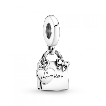 PANDORA Joyería Charm Colgante en plata de ley Bolsa de Compra Pandora 799536C00