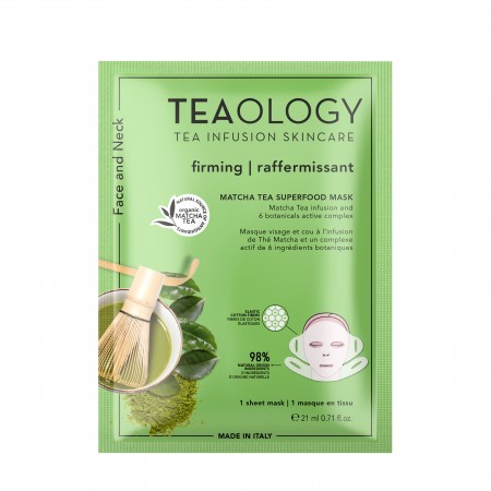 Matcha Tea. TEAOLOGY Matcha Tea Superfood Mask, 21ml