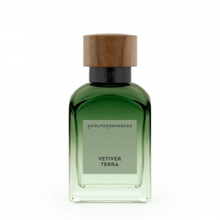 Vetiver Terra. ADOLFO DOMINGUEZ Eau de Parfum for Men, 120ml