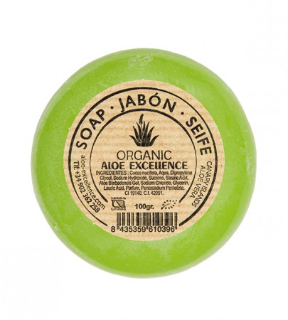 Organic. ALOE EXCELLENCE Soap Organic 100g