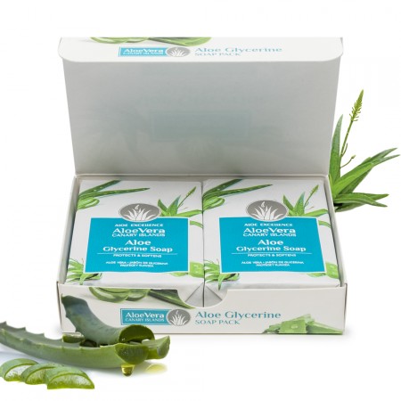 Aloe Vera Canary Islands. ALOE EXCELLENCE Pack Soap*2 Aloe Glycerin