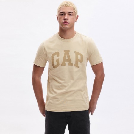 GAP Textil Camiseta de Logotipo Gap Taupe 856659-291
