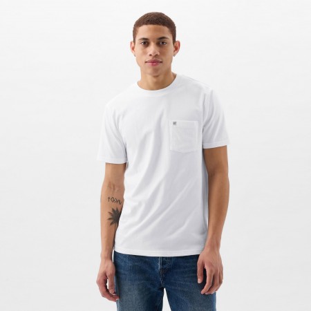 GAP Textil Camiseta con bolsillo de algodón orgánico 857901-275