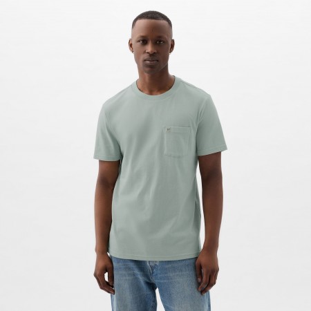 GAP Textil Camiseta con bolsillo de algodón orgánico 857901-468