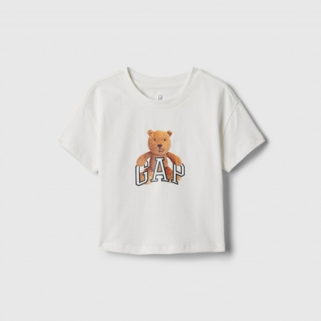 GAP Textil Camiseta Brannan Bear Blanca 887036-968