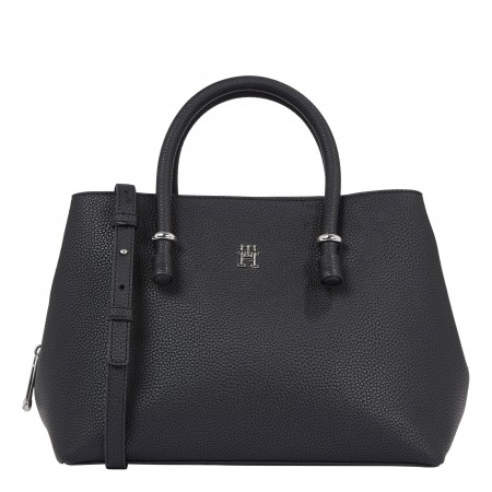 TOMMY HILFIGER Marroquinería Satchel Negro AW0AW15224-BDS