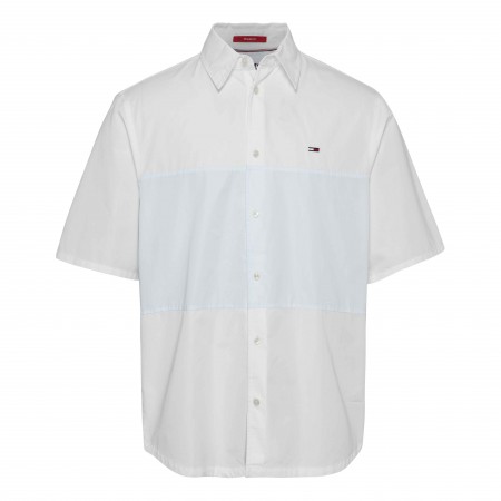 TOMMY JEANS Textil Camisa Blanco DM0DM16607-YBR