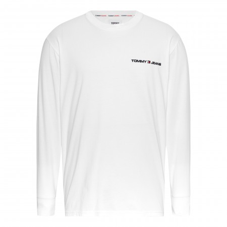 TOMMY JEANS Textil Camiseta Blanca DM0DM16879-YBR