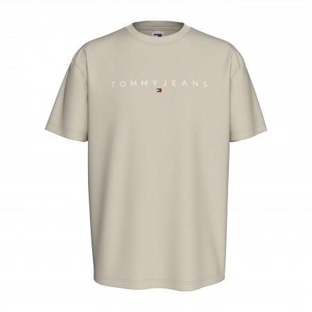 TOMMY JEANS Textil Camiseta Beige DM0DM17993-ACG