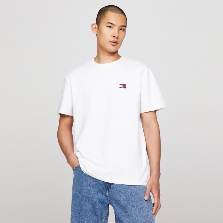TOMMY JEANS Textil Camiseta Blanca DM0DM17995-YBR