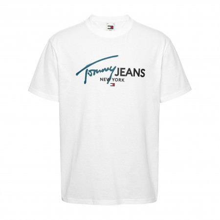 TOMMY JEANS Textil Camiseta Blanca DM0DM18572-YBR