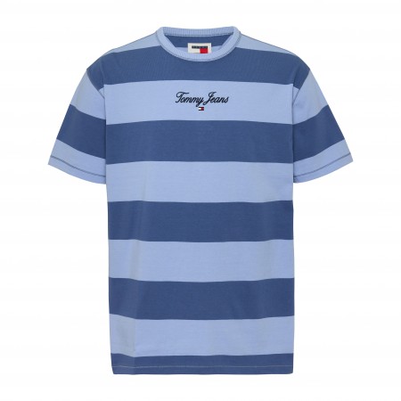 TOMMY JEANS Textil Camiseta Azul DM0DM18655-C6C