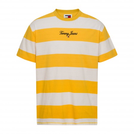 TOMMY JEANS Textil Camiseta Amarilla DM0DM18655-ZFM