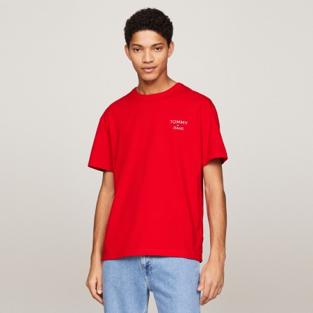 TOMMY JEANS Textil Camiseta Roja DM0DM18872-XNL