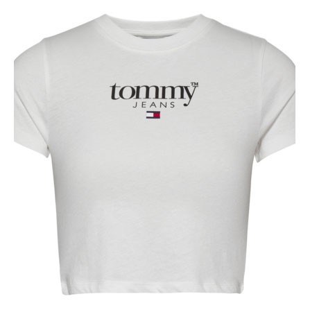 TOMMY JEANS Textil Camiseta Blanca DW0DW14365-YBL