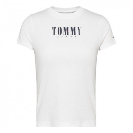 TOMMY JEANS Textil Camiseta Blanca DW0DW14378-YBR