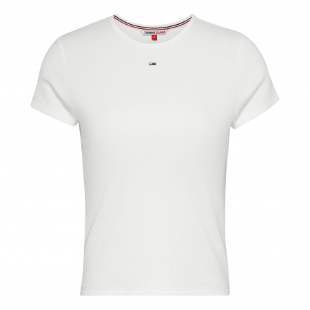 TOMMY JEANS Textil Camiseta Blanca DW0DW14876-YBR