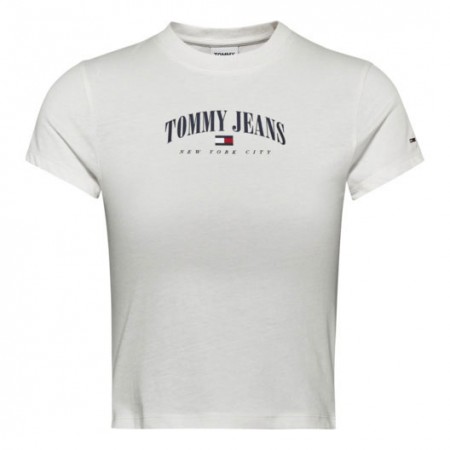 TOMMY JEANS Textil Camiseta Blanca DW0DW14910-YBH