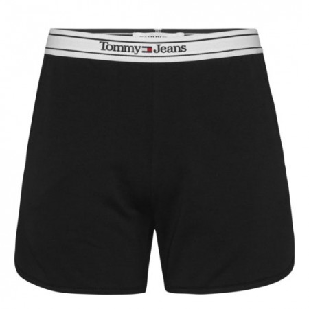 TOMMY HILFIGER Textil Shorts Negro DW0DW15380-BDS