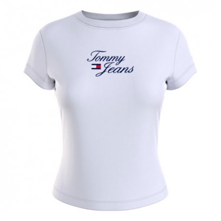 TOMMY HILFIGER Textil Camiseta Blanca DW0DW15441-YBR