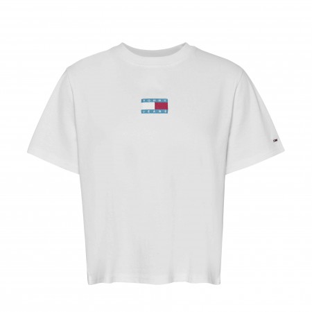 TOMMY JEANS Textil Camiseta Blanca DW0DW16144-YBR