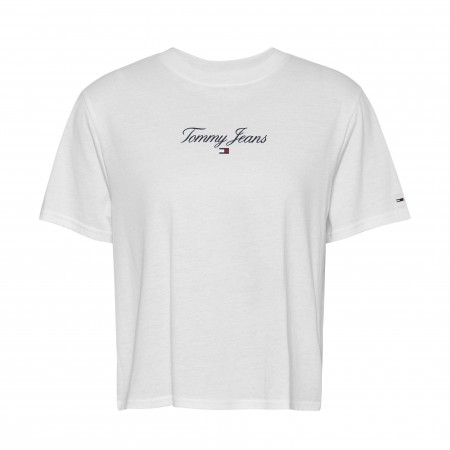 TOMMY JEANS Textil Camiseta Blanca DW0DW16146-YBR