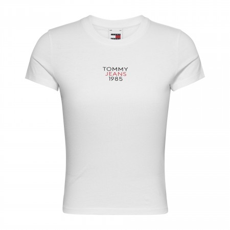 TOMMY JEANS Textil Camiseta Blanca DW0DW17357-YBR