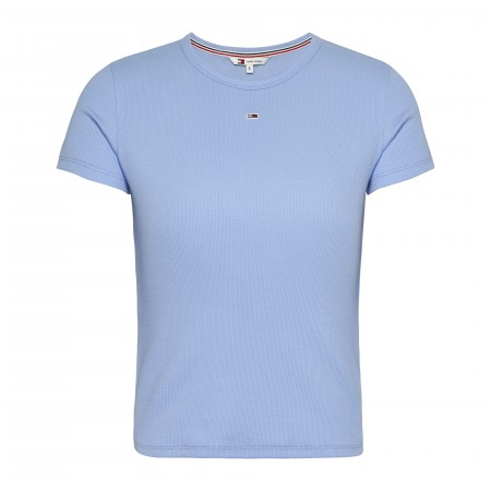 TOMMY JEANS Textil Camiseta Azul DW0DW17383-C3S
