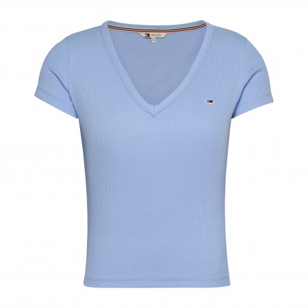 TOMMY JEANS Textil Camiseta Azul DW0DW17385-C3S