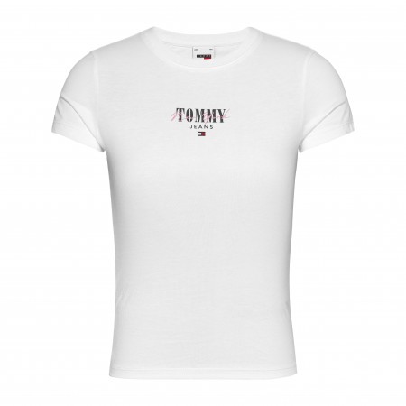 TOMMY JEANS Textil Camiseta Blanca DW0DW17839-YBR