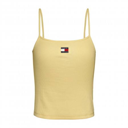 TOMMY JEANS Textil Camiseta Amarilla DW0DW17904-ZHO