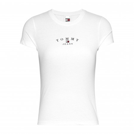 TOMMY JEANS Textil Camiseta Blanca DW0DW18140-YBR