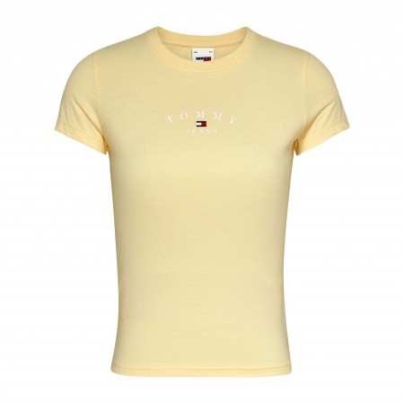 TOMMY JEANS Textil Camiseta Amarilla DW0DW18140-ZHO